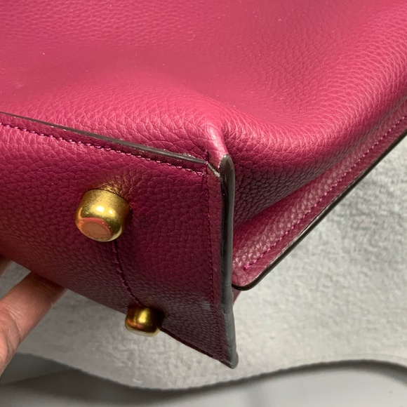 Coach Willow Color block Tote C0691 - Picture 11 of 14